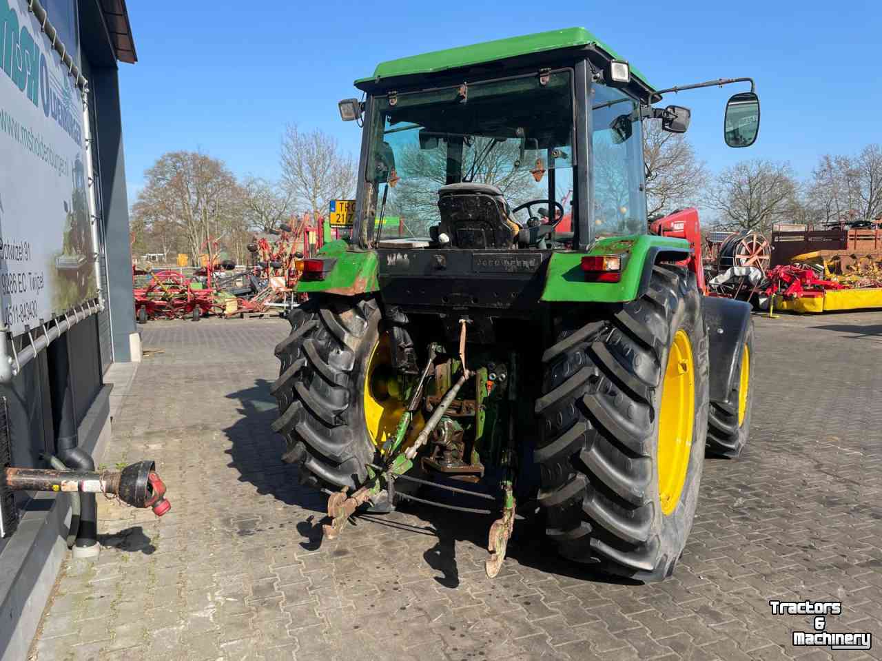 Tractor John Deere 2650 met voorlader