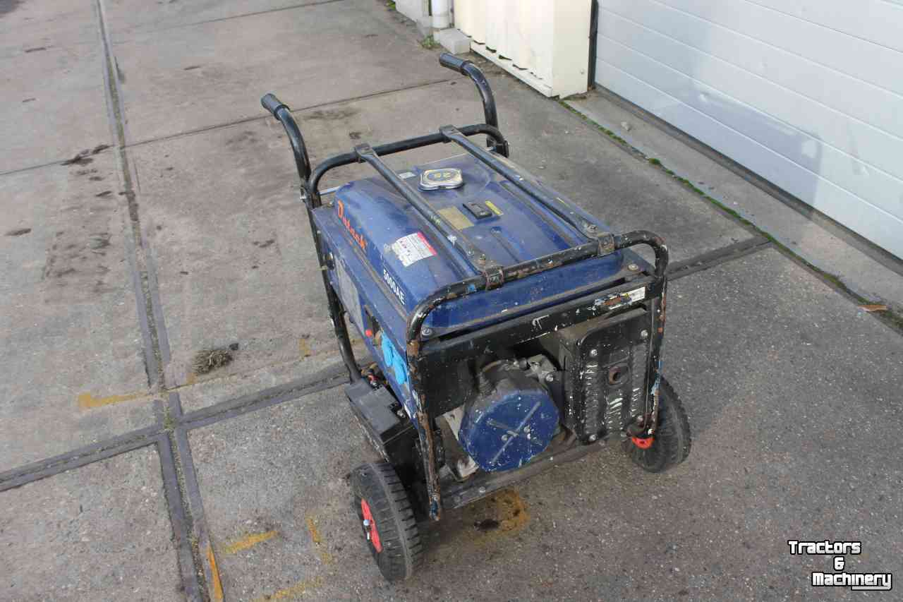 Aggregates  Dutach 5000AE generator aggregaat 230 volt 5000 Watt