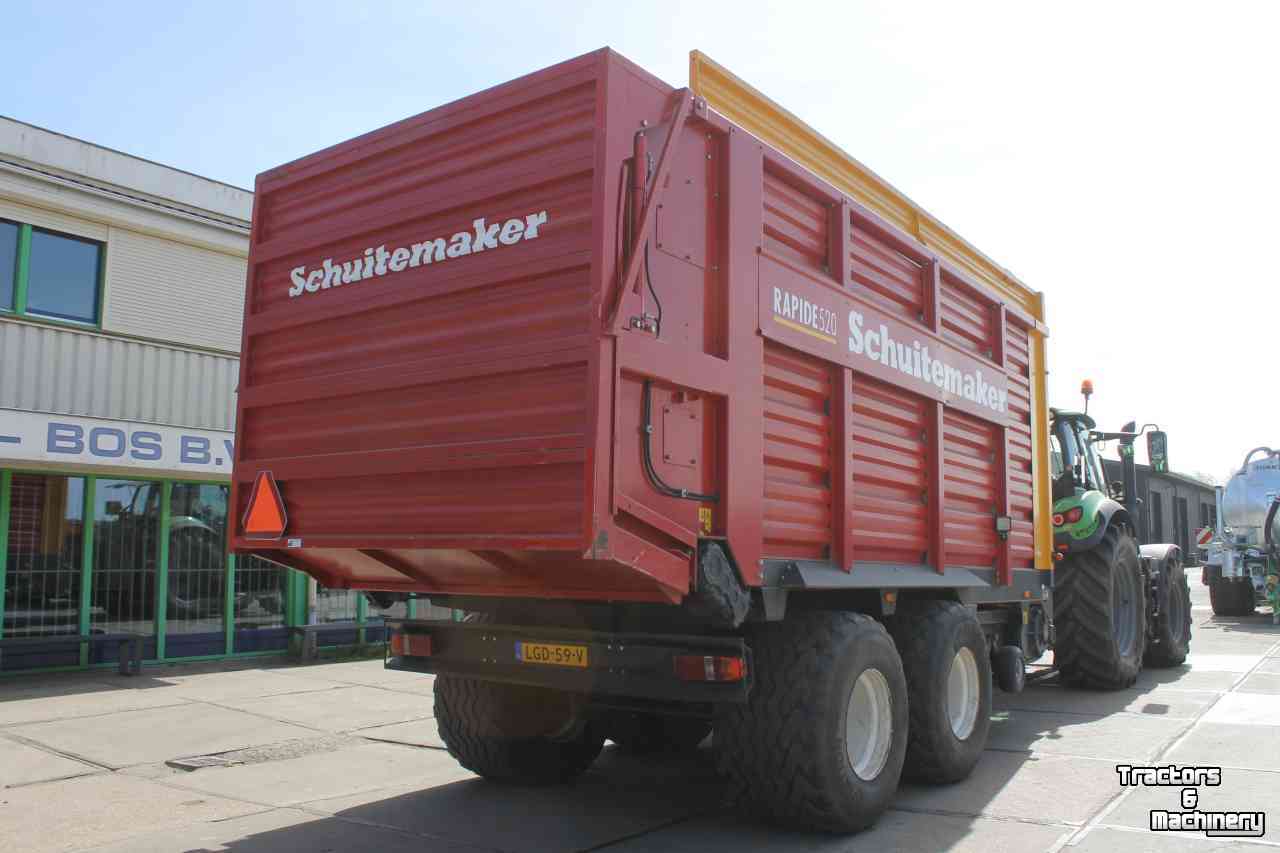 Self-loading wagon Schuitemaker Rapide 520S 22.5 opraapwagen ladewagen dubbeldoelwagen silagewagen
