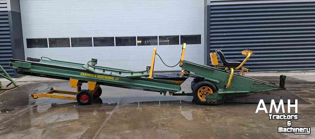 Potato pick-up loader Jansen en Heuning I001 Opschepmachine, Pickup Conveyor, Aufnahmeförderband