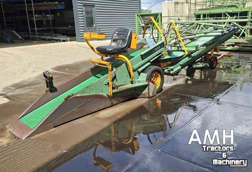 Potato pick-up loader Jansen en Heuning I001 Opschepmachine, Pickup Conveyor, Aufnahmeförderband