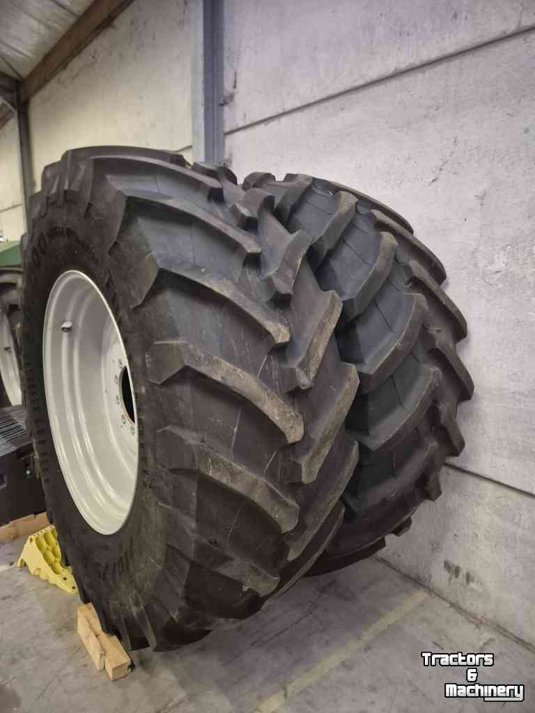 Wheels, Tyres, Rims & Dual spacers  600/65R34  + 710/75R42