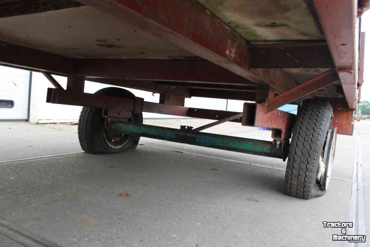 Agricultural wagon  Landbouwwagen balenwagen schamelwagen aanhanger aanhangwagen