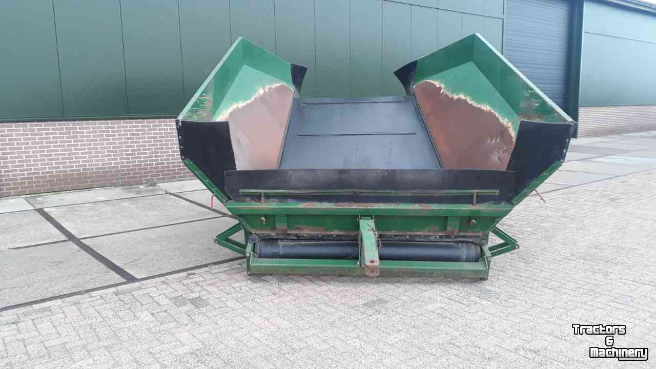 Receiving hopper Visser Stortbak, bodembreedte 2 meter