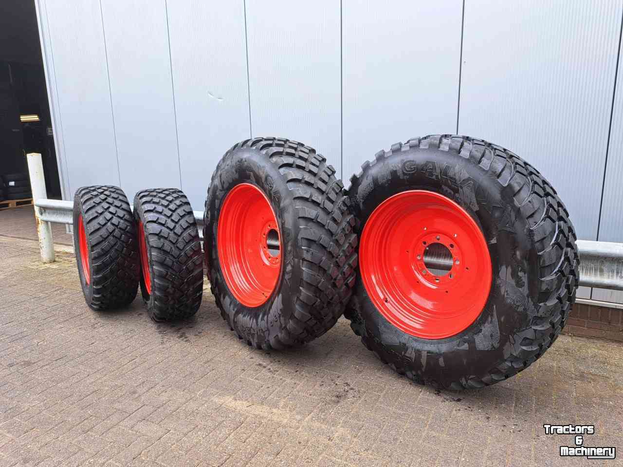 Wheels, Tyres, Rims & Dual spacers Galaxy 480/70R34 + 380/70R24