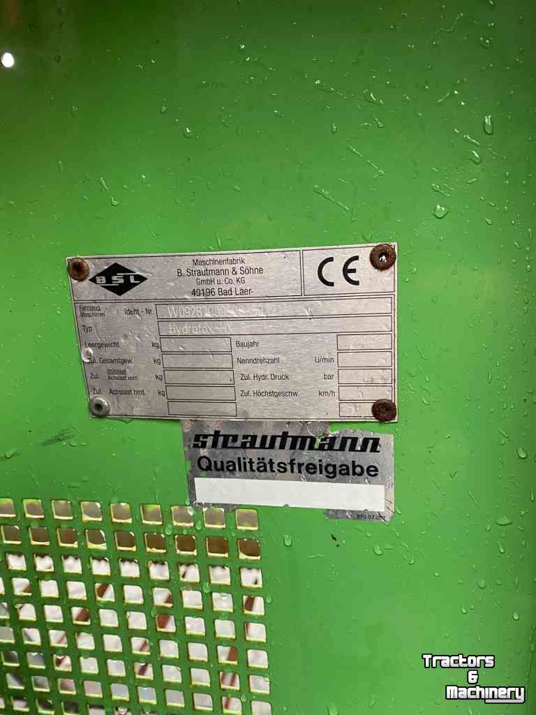 Silage block-cutter Strautmann Hydrofox HX3
