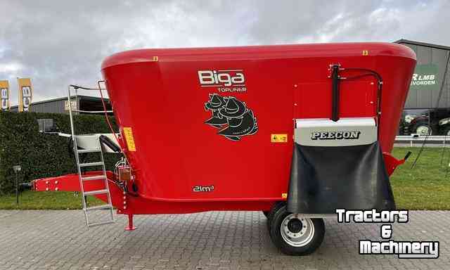 Vertical feed mixer Peecon Biga Topliner Twin Future 19