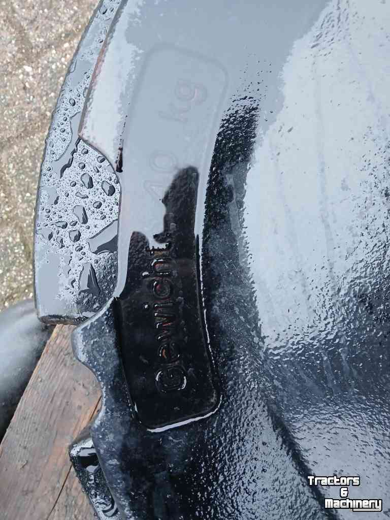 Wheelweights Fendt wielgewicht met moederplaat