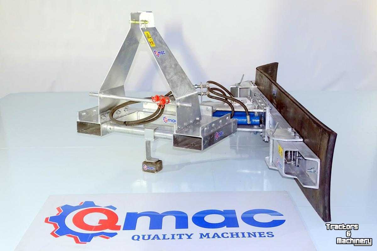 Feed sweeper wheel Qmac Modulo rubber kuilschuif voerschuif aanveegschuif tractor aanbouw