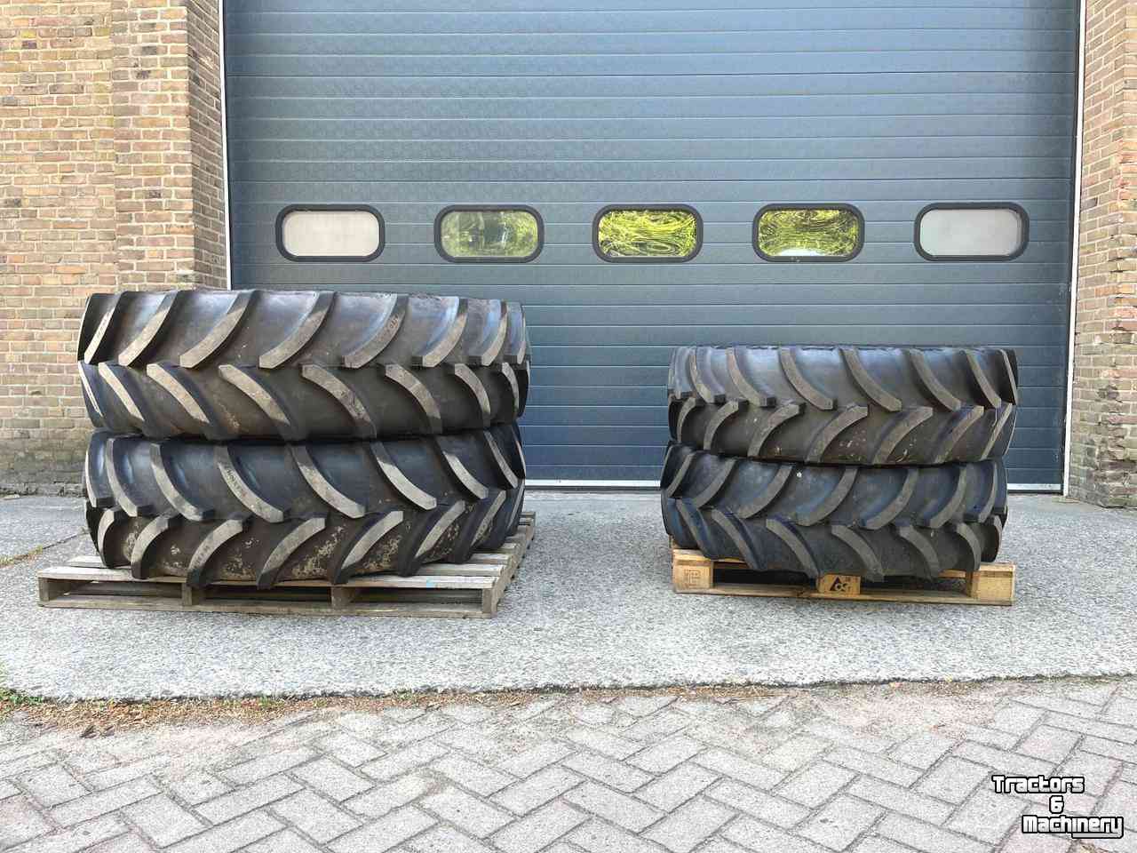 Wheels, Tyres, Rims & Dual spacers Vredestein 380/70R28 + 480/70R38