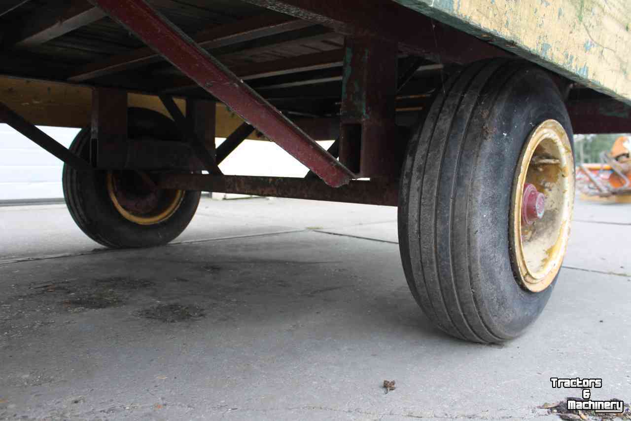 Agricultural wagon  Landbouwwagen balenwagen schamelwagen aanhanger aanhangwagen