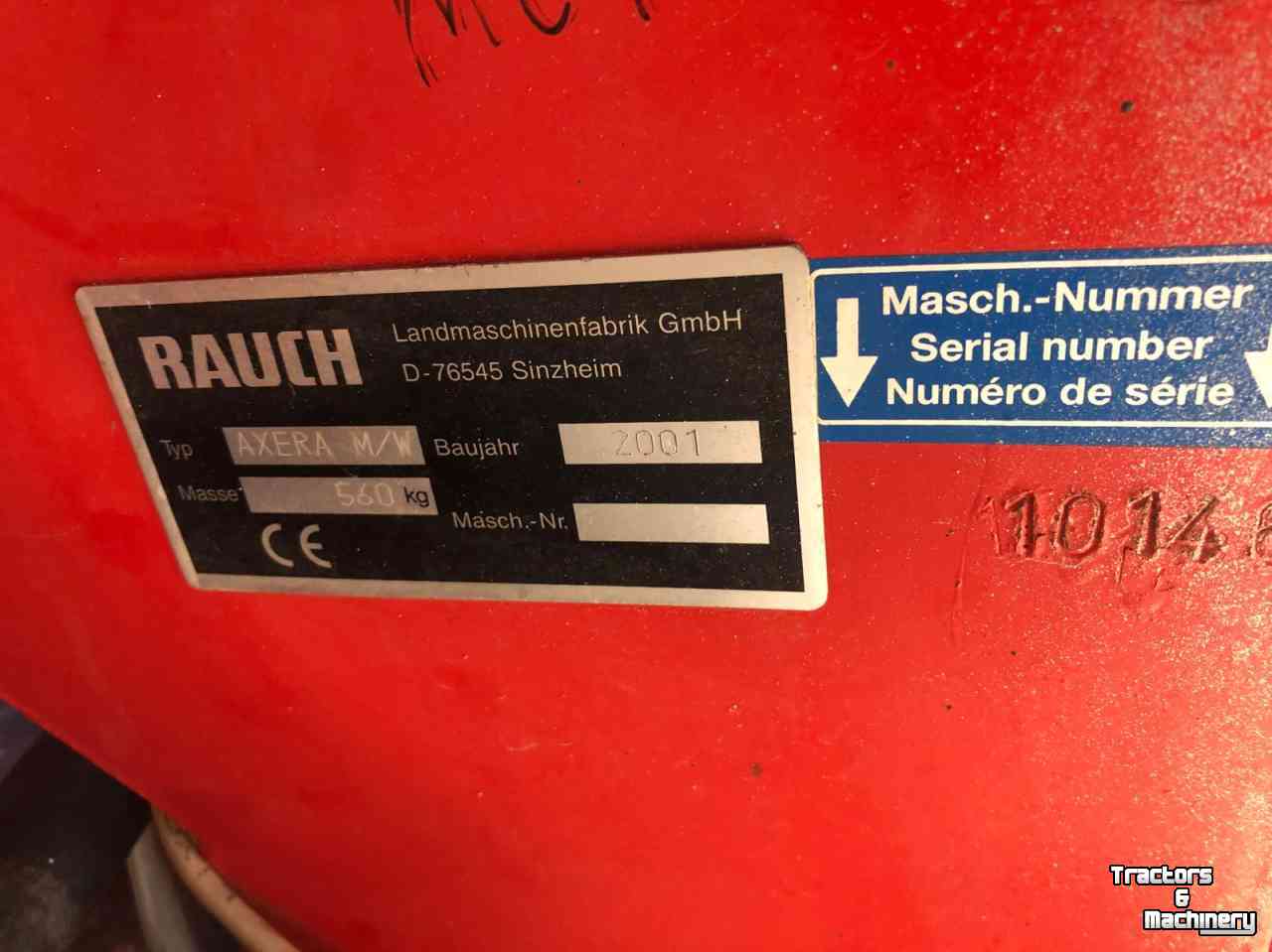 Fertilizer spreader Kuhn Rauch axera m/w 1101