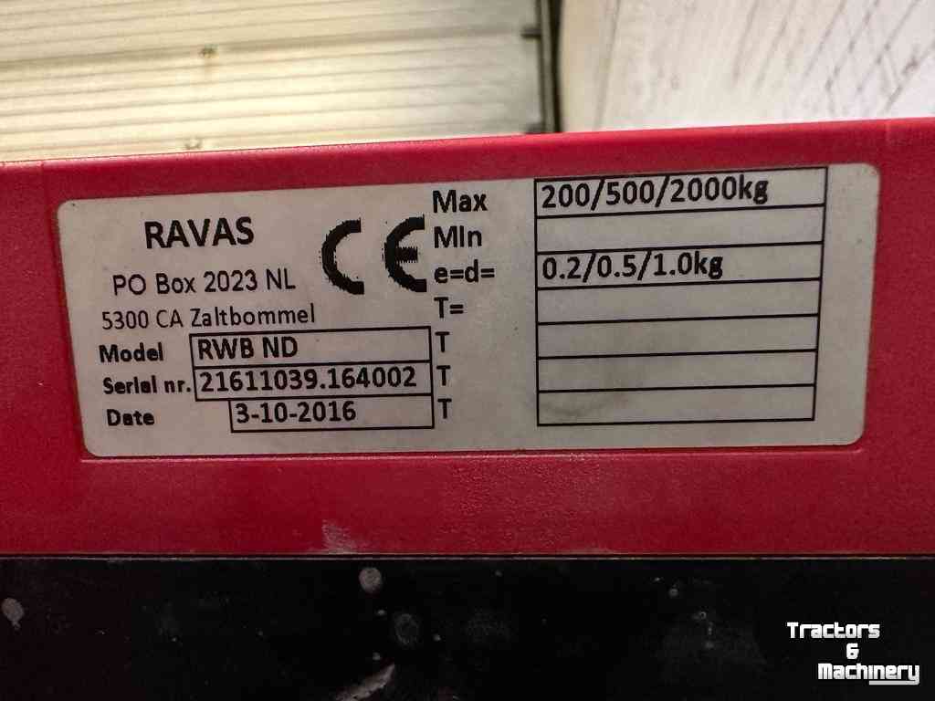 Other transport and industrial equipment and accessories  Ravas RWB ND