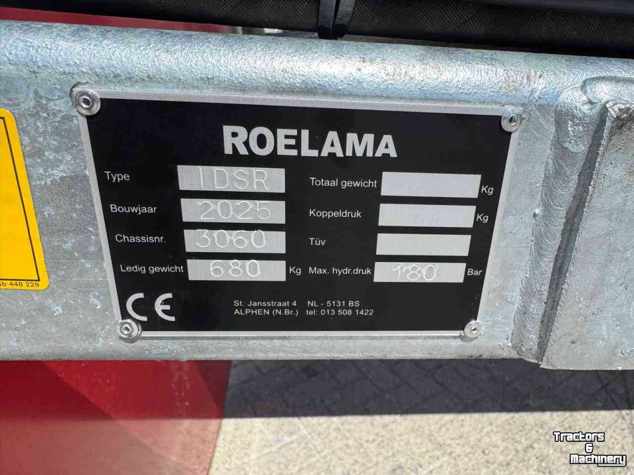 Irrigation hose reel Roelama Ideaal Senior