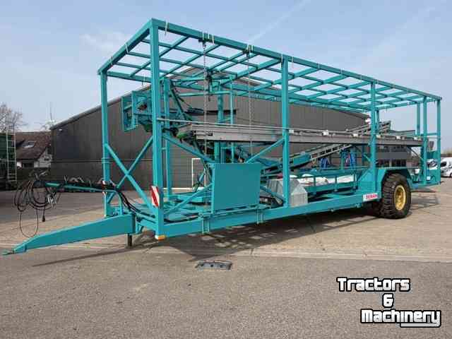 Cabbage harvester Deman Oogstwagen