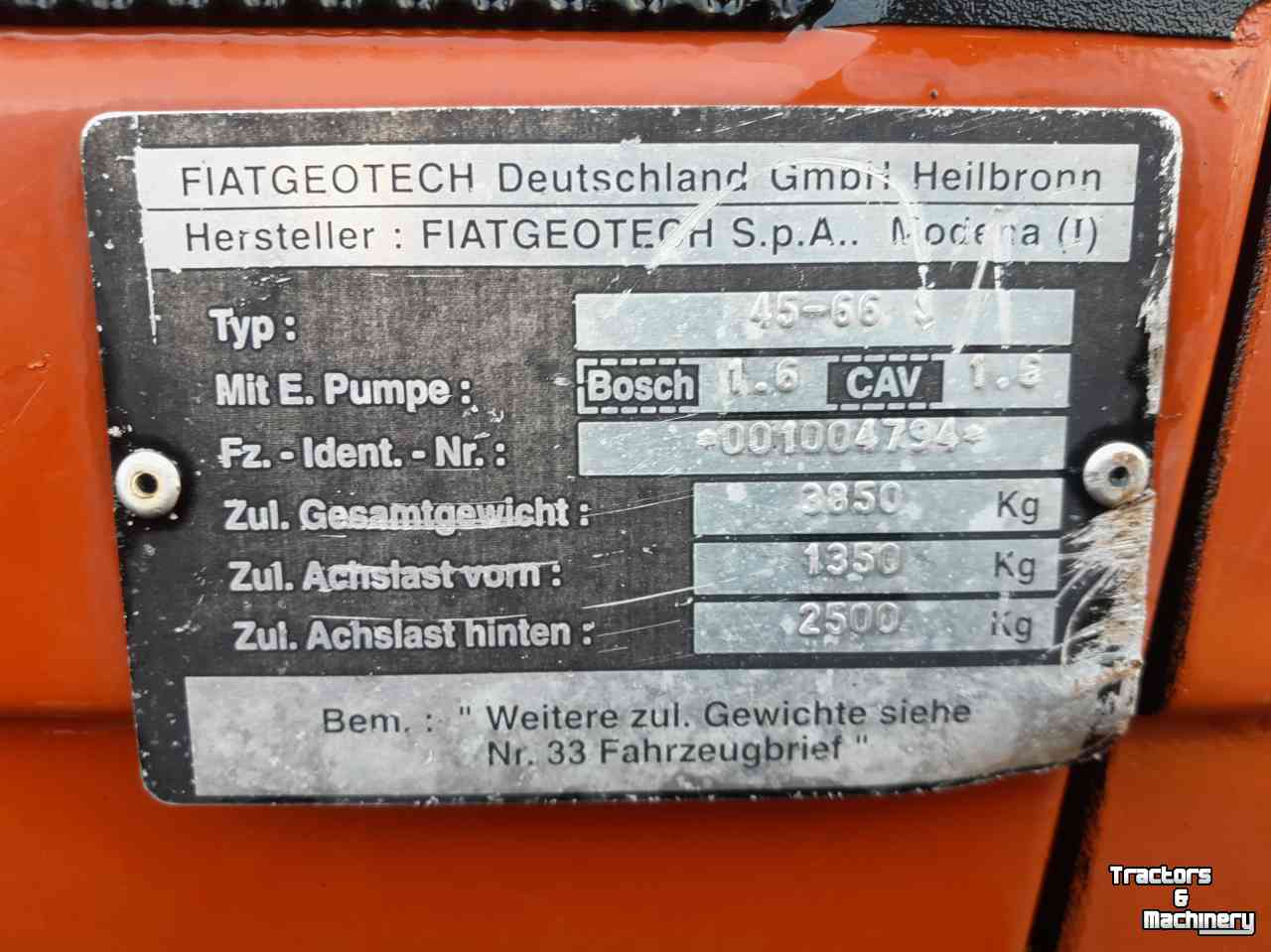 Tractor  Fiat 45-66S
