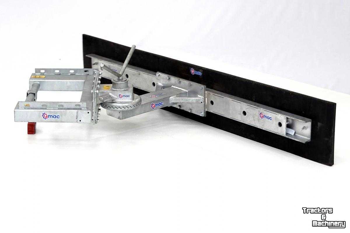 Other transport and industrial equipment and accessories Qmac Modulo Gummischieber 2100mm 210cm Anbau Palettengabel