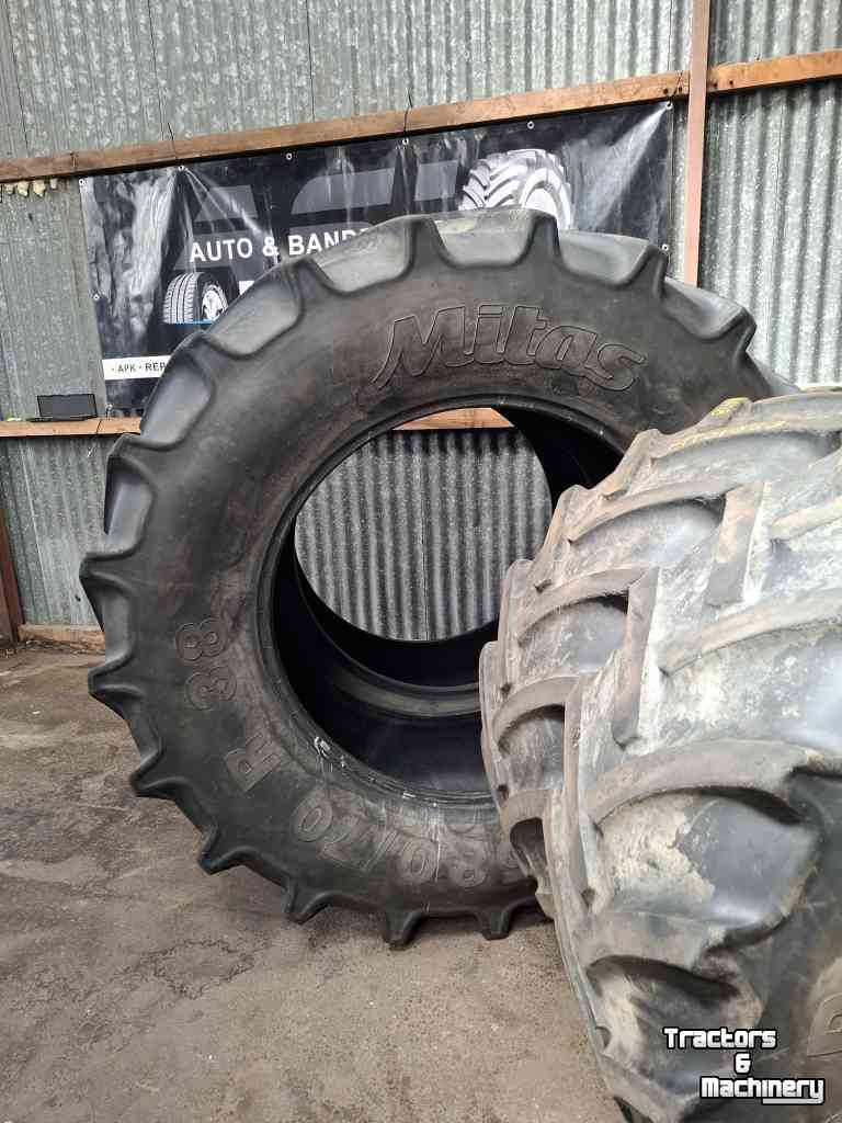 Wheels, Tyres, Rims & Dual spacers Mitas 580/70R38 480/70R28