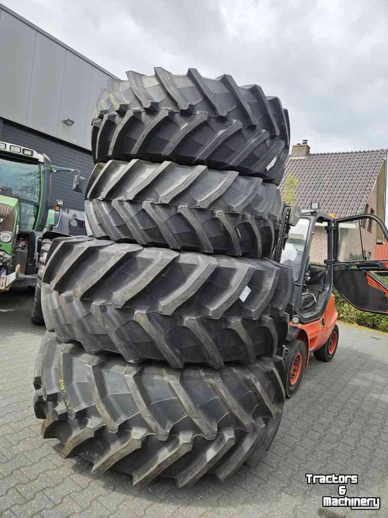 Wheels, Tyres, Rims & Dual spacers Trelleborg 600/65R34