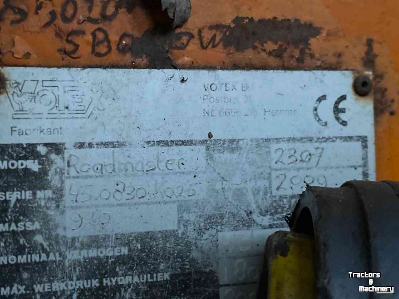 Flail mower Votex klepelmaaier roadmaster