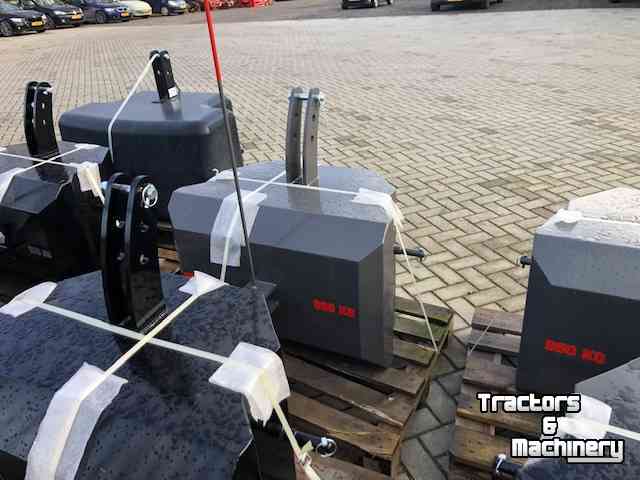Frontweights  850 KG Staalgewicht compact