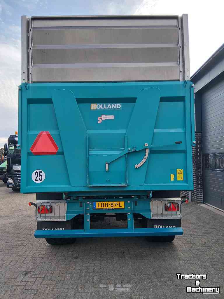 Dumptrailer Rolland Rollspeet 6835 Kipper Silage kipper gedwongen gestuurd