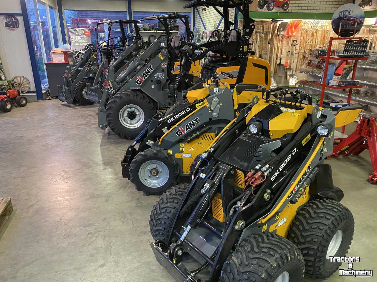 Loading buckets Giant Volumebak 1.40 standaard aanspan