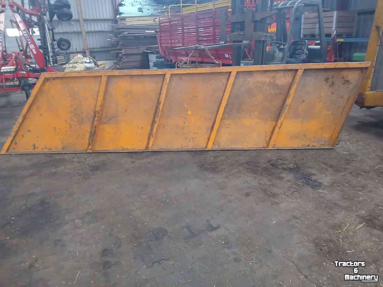 Dumptrailer Veenhuis Opzetschotten kipper dumper kieper veenhuis