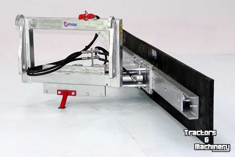 Feed Blade / Slide Qmac Rubber feed scraper hookup Weidemann