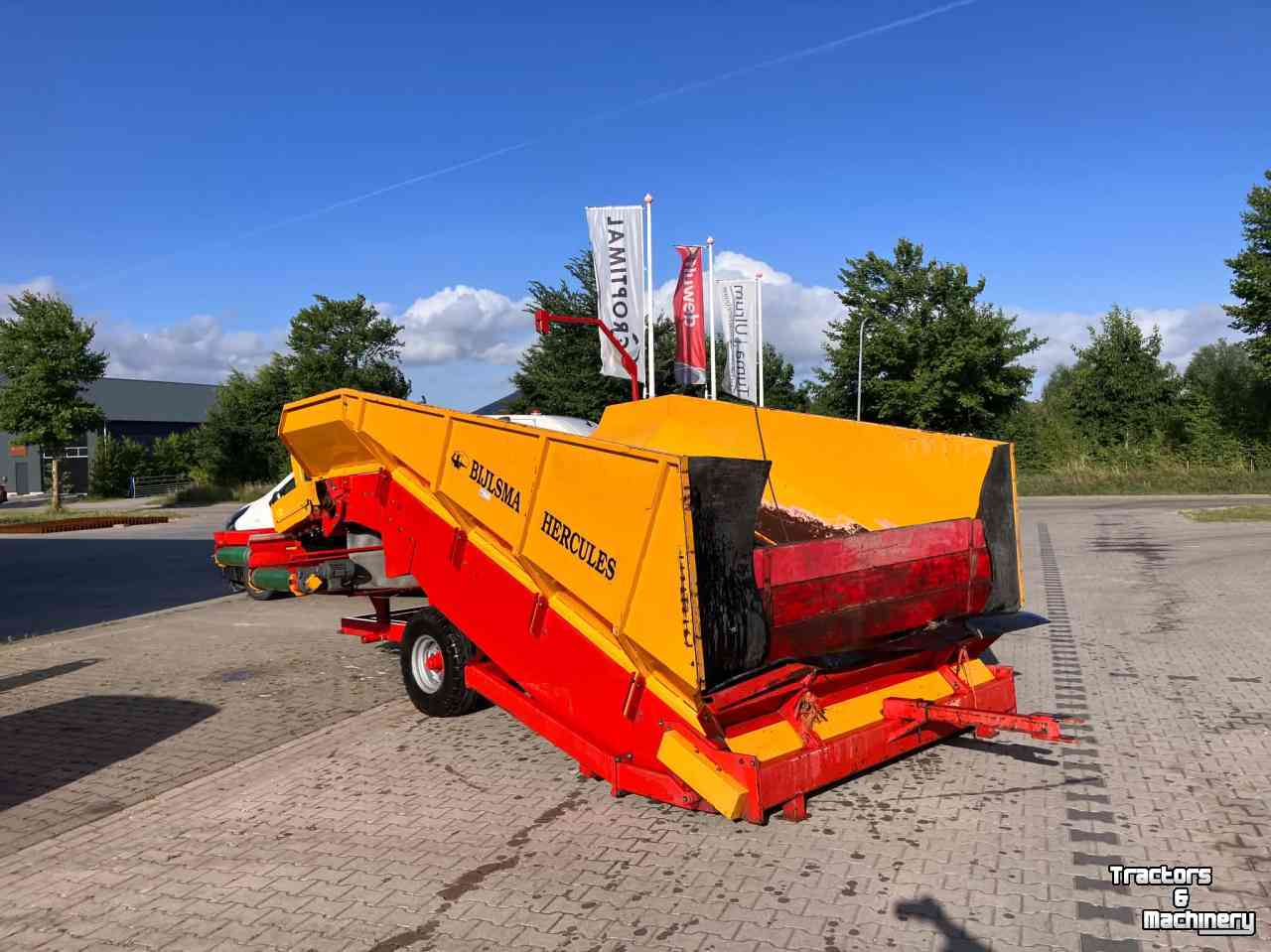 Receiving hopper Bijlsma Hercules Jumbo 2400