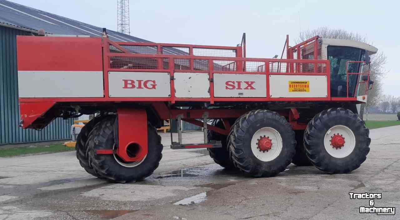 Elevated dumptrailer Agrifac Big Six overlader