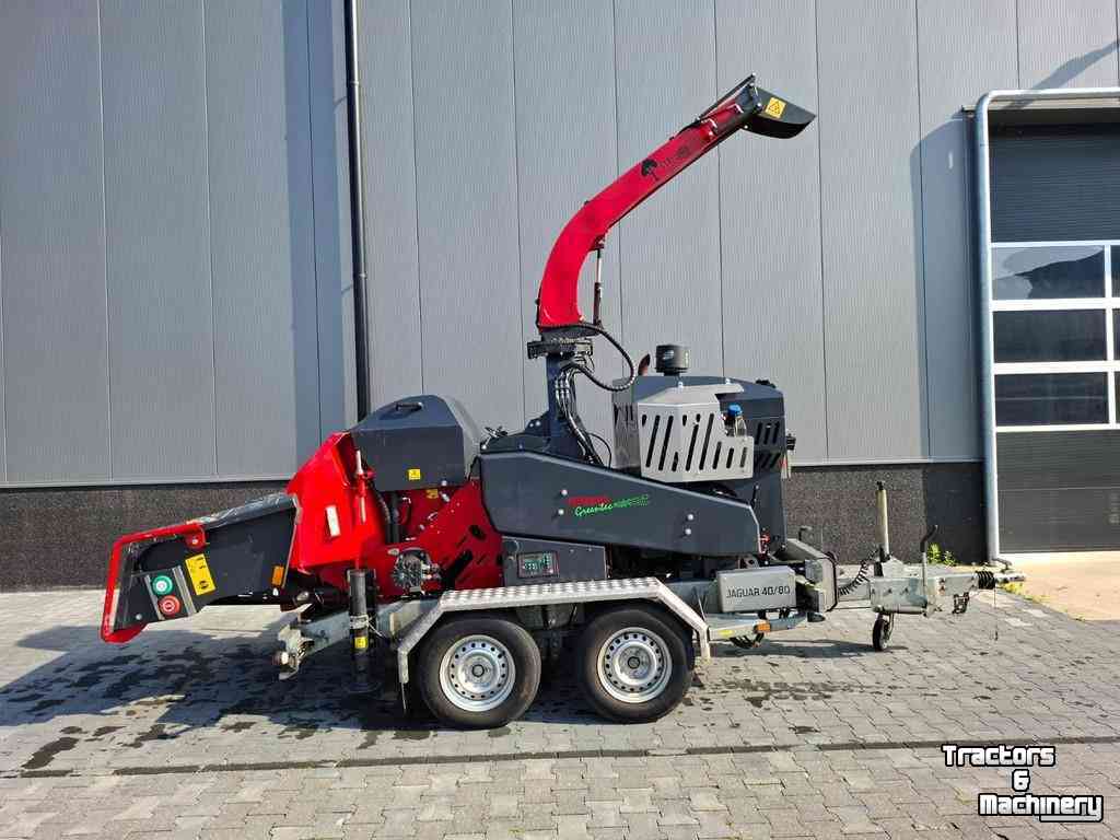 Wood Chipper Greentec Jaguar 40/80 Houtversnipperaar