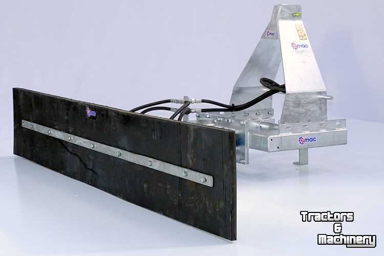 Snow Removal Equipment Qmac Rubber snow scraper blade