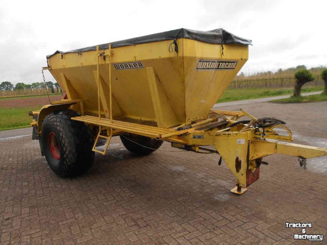 Lime spreader Unsinn kalkstrooier