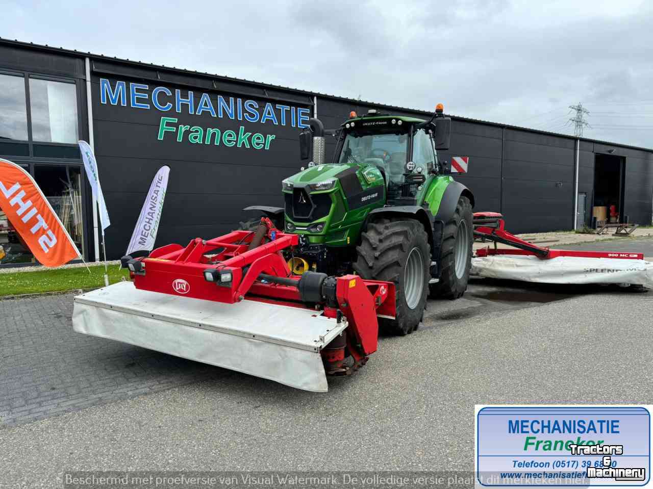 Mower Lely 900MC 320FC triple maaier