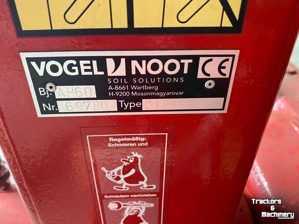 Diverse used spare-parts Vogel & Noot Ploeg onderdelen