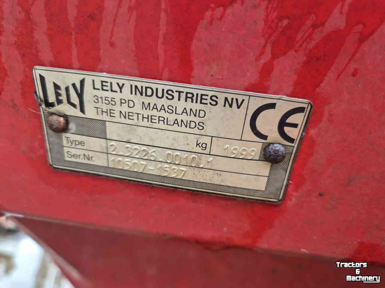 Fertilizer spreader Lely Centerliner SE kunstmeststrooier