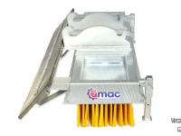 Other attachments and accessories Qmac Blokbezem met CW haken en rubberschuif
