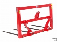 Bale spike / Bale spear Qmac Balenvork Balendrager Balentransportgaffel 4-tands