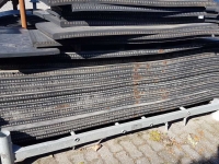 Manure scraper Qmac 50% op 2e keus Rubbermatten voor sneeuwschuif - mestschuif met staalinlage