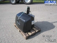 Frontweights  1250 KG gewichtenblok, frontgewicht