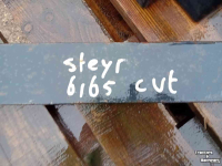 Frontweights Steyr Nieuw Steyr moederblok, ondertrekhaak en gewicht.