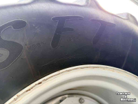 Wheels, Tyres, Rims & Dual spacers Trelleborg 710/70R42 + Mitas 600/70