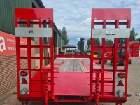Low loader / Semi trailer MAC 16 Oprijwagen / Oprijkar