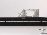 Snow Removal Equipment Qmac Modulo Rubber snow scrapers 2400mm fits Mustang