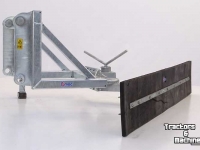 Manure scraper Qmac Gummischieber für Gülle mit Terex anbau