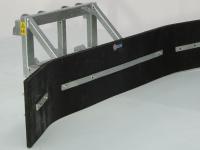 Manure scraper Qmac Rubber manure scraper 2.10 mtr hookup Schaffer
