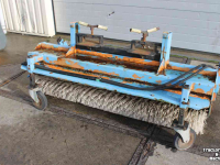 Sweeper Bema 1850 Stapler 1,80 meter veegmachine rolbezem veger opvangbak