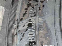 Wheels, Tyres, Rims & Dual spacers Bargam 380/85 R28 + 380/85 R36 Grimac Wielen / Banden
