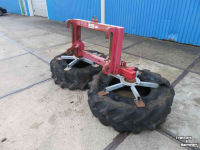 Feed sweeper wheel Kemp Dubbele voerbandveger